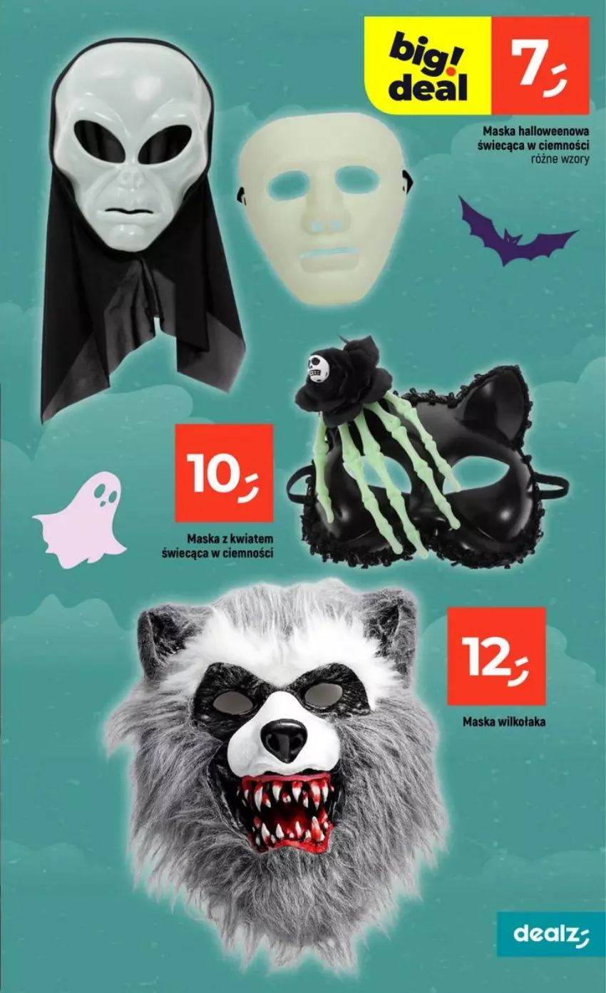 Gazetka promocyjna Dealz - HALLOWEEN - ważna 10.09 do 31.10.2026 - strona 49 - produkty: Maska