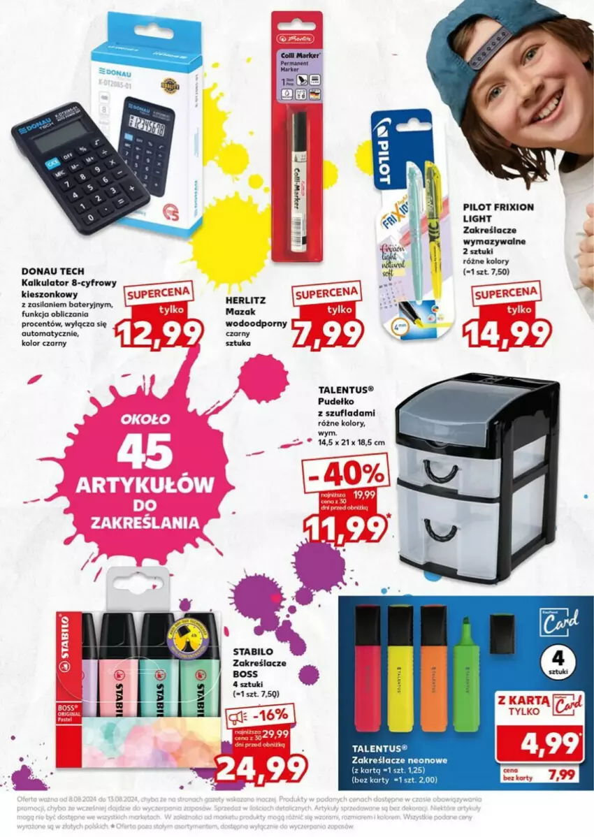 Gazetka promocyjna Kaufland - ważna 08.08 do 13.09.2024 - strona 18 - produkty: Fa, Marker, Por, Pudełko, Silan