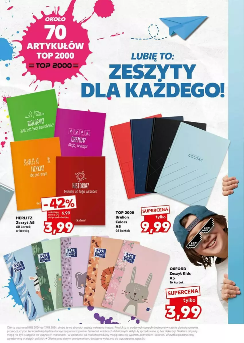 Gazetka promocyjna Kaufland - ważna 08.08 do 13.09.2024 - strona 40 - produkty: Lion, Top