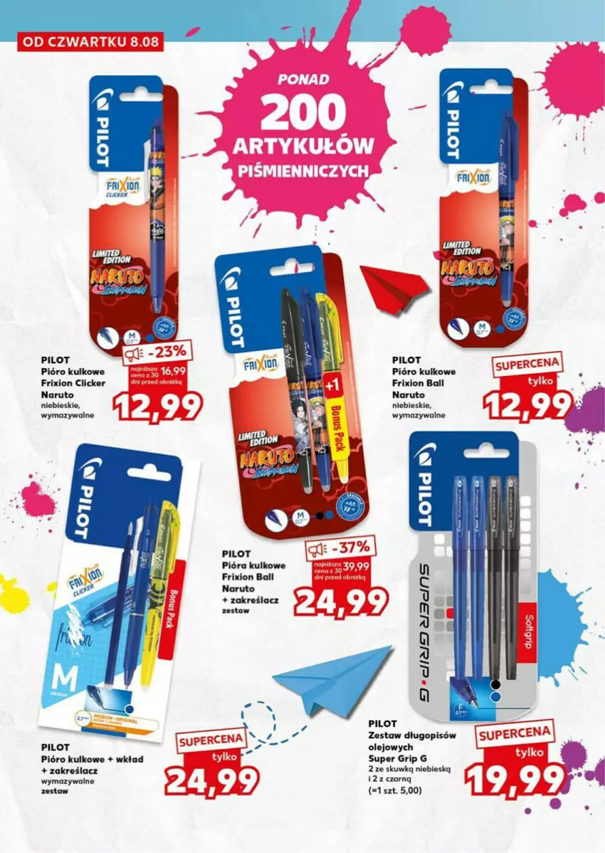 Gazetka promocyjna Kaufland - ważna 08.08 do 13.09.2024 - strona 8 - produkty: Asus, Długopis, LG, Olej