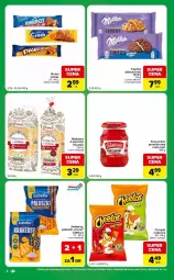 Gazetka promocyjna Carrefour - Gazetka Express w SUMIE ekspresowe zakupy - Gazetka - ważna od 17.08 do 17.08.2026 - strona 4 - produkty: Lubella, Makaron, Ciastka, Cheetos, Bell, Sati, Chrupki, Precle, Baton, Bella, Pudliszki, Olma, Krakersy, Milka, Fa