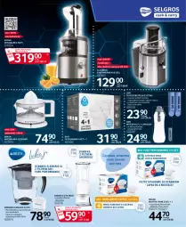 Gazetka promocyjna Selgros - Katalog Elektro - Gazetka - ważna od 31.05 do 31.05.2021 - strona 5 - produkty: Warzywa, Sok, Pur, Dzbanek, Karafka, Wyciskarka, Braun