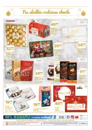 Gazetka promocyjna Carrefour - Gazetka Wszystko by spełniły się życzenia - Gazetka - ważna od 24.12 do 24.12.2021 - strona 20 - produkty: Praliny, Lindor, O nas, Ferrero Rocher, Czekolada, Ferrero, Merci, Lindt, LG