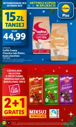 Gazetka promocyjna Lidl - GAZETKA - Gazetka - ważna od 20.12 do 20.12.2023 - strona 14 - produkty: Gra, Kawa ziarnista, Kawa, Czekolada mleczna, Czekolada, Lavazza, Olej