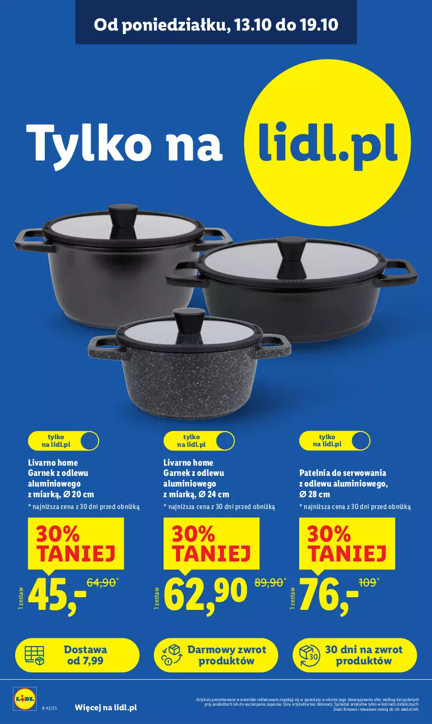 Gazetka promocyjna Lidl - GAZETKA - ważna 06.10 do 19.10.2025 - strona 22 - produkty: Garnek, Ivar, Patelnia, Ser