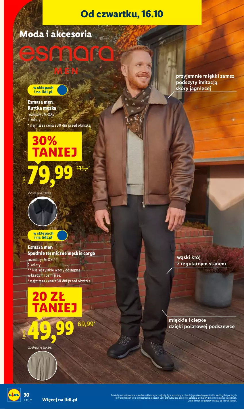 Gazetka promocyjna Lidl - GAZETKA - ważna 06.10 do 19.10.2025 - strona 34 - produkty: Kurtka, Moda, Spodnie