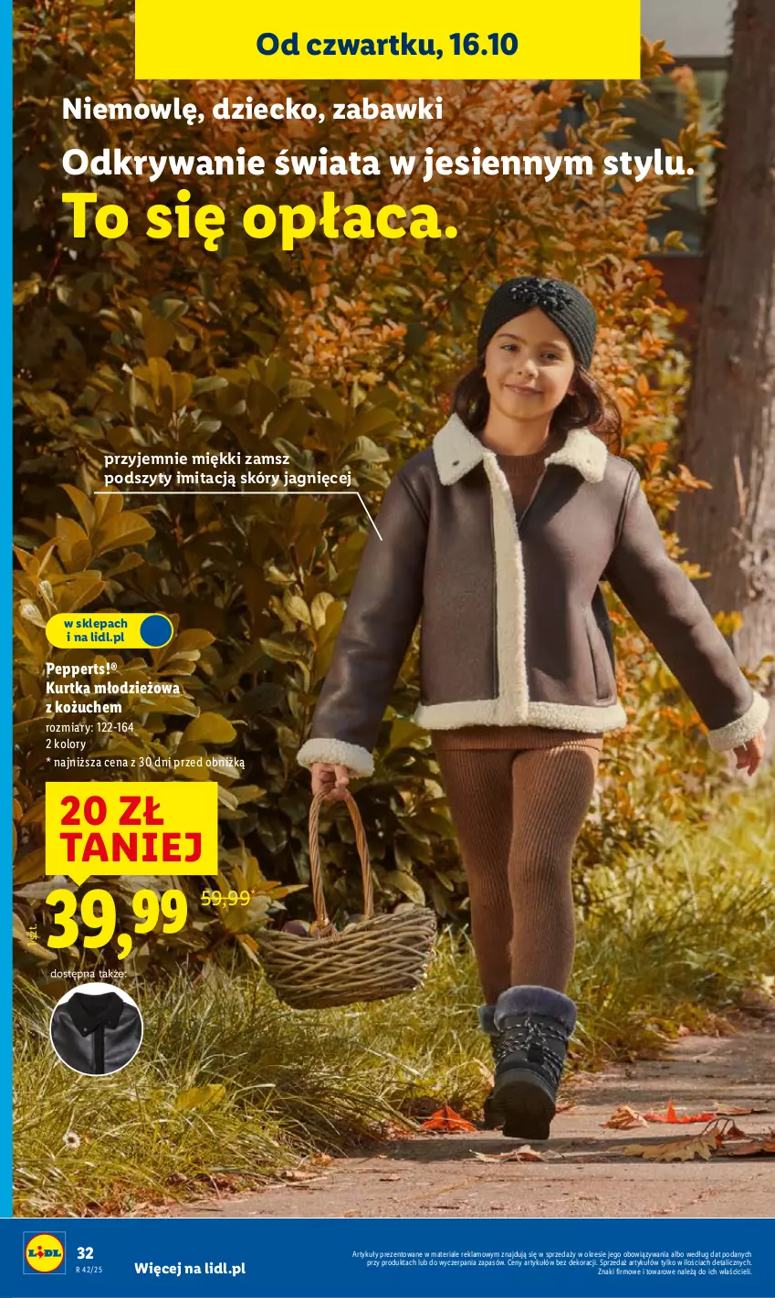 Gazetka promocyjna Lidl - GAZETKA - ważna 06.10 do 19.10.2025 - strona 36 - produkty: Kurtka