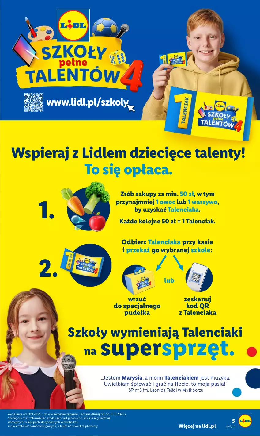 Gazetka promocyjna Lidl - GAZETKA - ważna 06.10 do 19.10.2025 - strona 5 - produkty: Dzieci, Gra, Leon, Olej