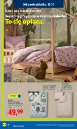 Gazetka promocyjna Lidl - GAZETKA - Gazetka - ważna od 19.10 do 19.10.2025 - strona 20 - produkty: Ivar, Pościel, Poszewka, Dzieci