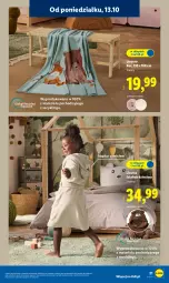 Gazetka promocyjna Lidl - GAZETKA - Gazetka - ważna od 19.10 do 19.10.2025 - strona 21 - produkty: Koc, Ivar, Szlafrok, Dzieci