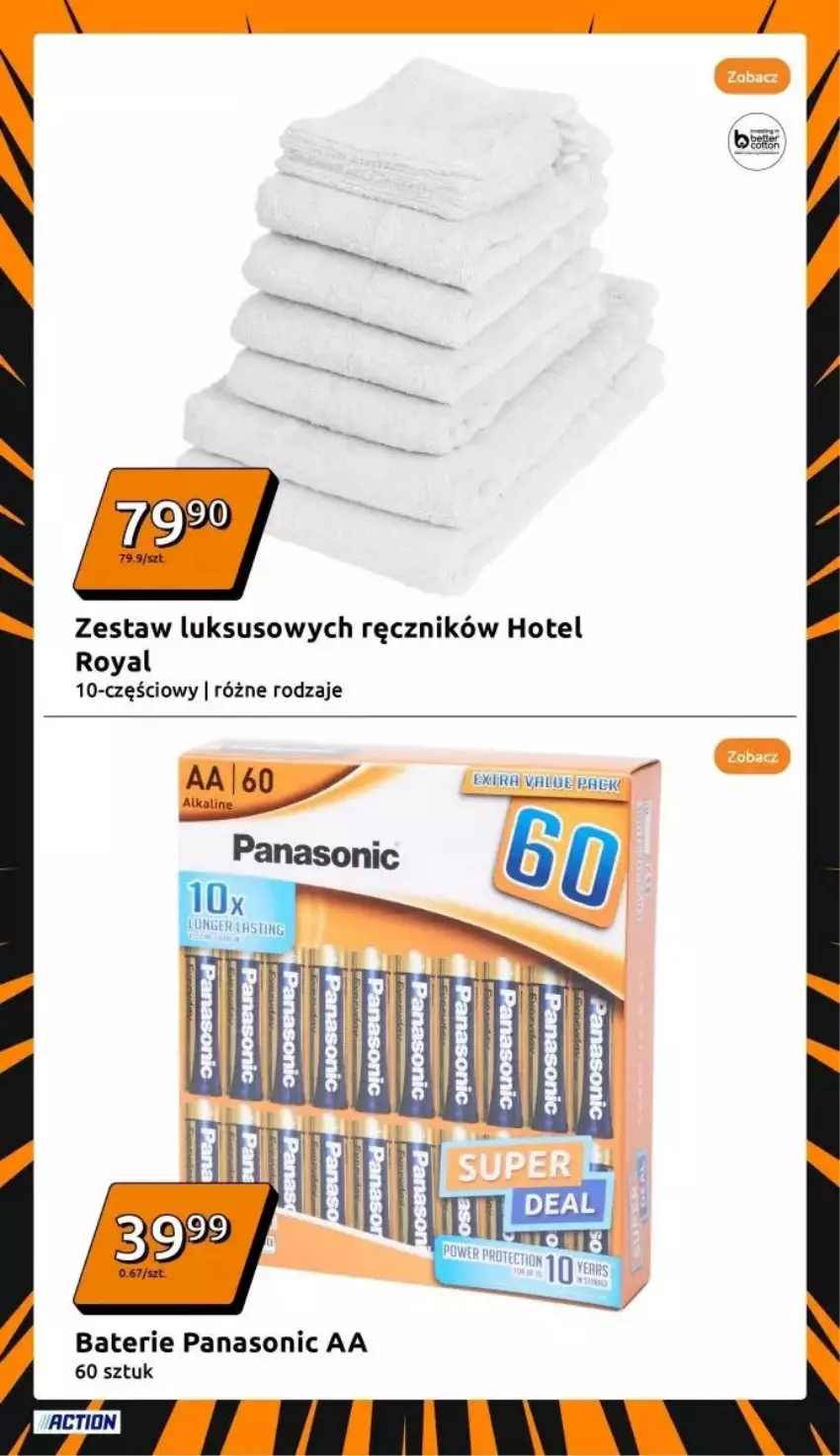 Gazetka promocyjna Action - ważna 27.11 do 03.12.2024 - strona 25 - produkty: Panasonic, Por, Rama, Ręcznik