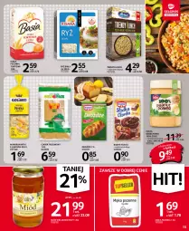 Gazetka promocyjna Selgros - Oferta spożywcza - Gazetka - ważna od 19.01 do 19.01.2022 - strona 15 - produkty: Drożdże, Makaron, Ryż, Cukier, Mąka, Miód, Cukier trzcinowy, Mąka pszenna, Budyń, Ryż biały
