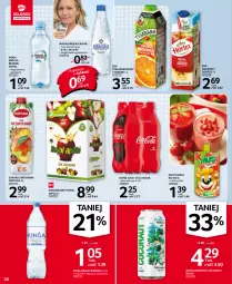 Gazetka promocyjna Selgros - Oferta spożywcza - Gazetka - ważna od 19.01 do 19.01.2022 - strona 20 - produkty: Sok pomarańczowy, Sok, Mus, Coca-Cola, Fortuna, Sok jabłkowy, Tymbark, Kubuś, Woda, Napój, Kokos, Hortex