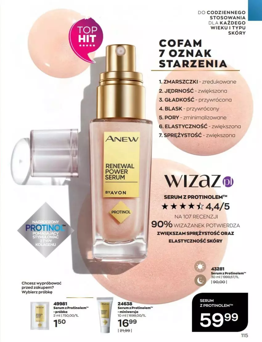 Gazetka promocyjna Avon - Katalog Avon 9/2022 kampania wrzesień - ważna 01.09 do 30.09.2022 - strona 115 - produkty: Fa, Mars, Por, Rum, Ser, Serum