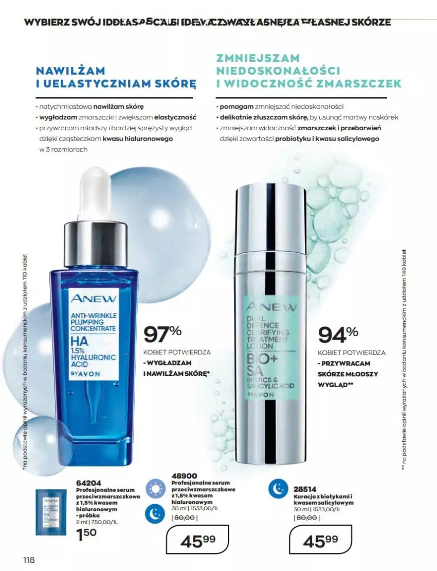 Gazetka promocyjna Avon - Katalog Avon 9/2022 kampania wrzesień - ważna 01.09 do 30.09.2022 - strona 118 - produkty: Mars, Probiotyk, Rum, Ser, Serum