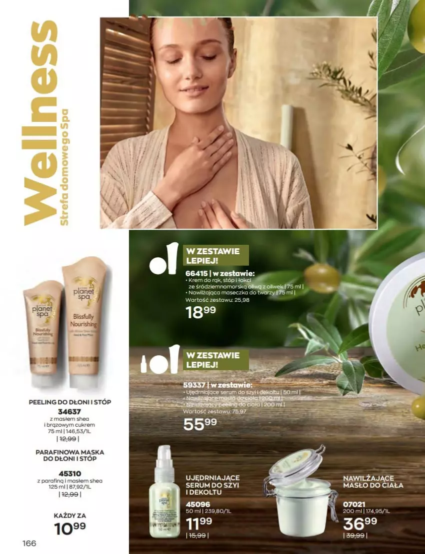 Gazetka promocyjna Avon - Katalog Avon 9/2022 kampania wrzesień - ważna 01.09 do 30.09.2022 - strona 166 - produkty: Fa, Krem do rąk, Maska, Masło, Masło do ciała, Peeling, Rum, Ser, Serum, Top