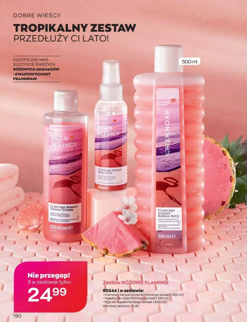 Gazetka promocyjna Avon - Katalog Avon 9/2022 kampania wrzesień - ważna 01.09 do 30.09.2022 - strona 190 - produkty: Fa, Sos, Tatra