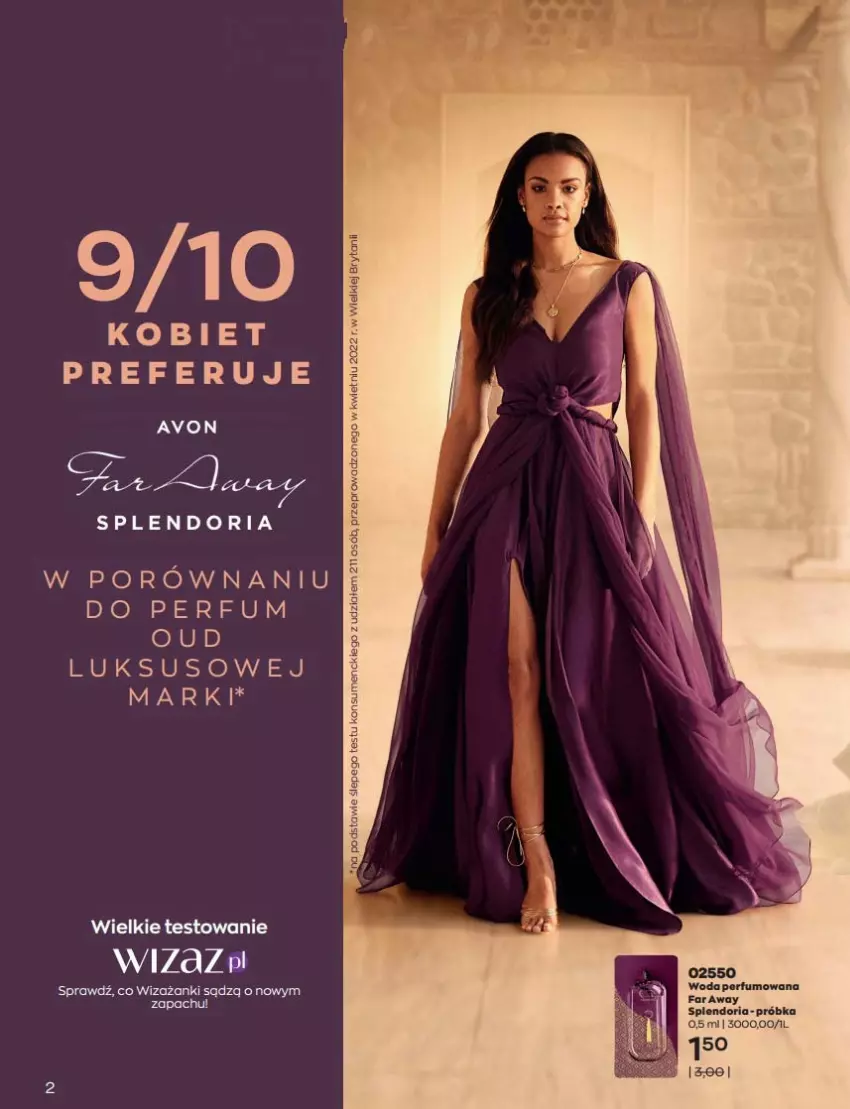 Gazetka promocyjna Avon - Katalog Avon 9/2022 kampania wrzesień - ważna 01.09 do 30.09.2022 - strona 2 - produkty: Perfum, Por
