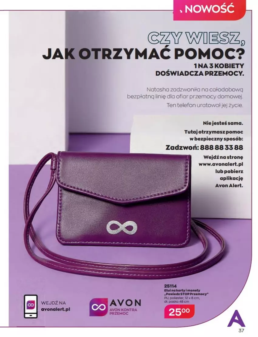 Gazetka promocyjna Avon - Katalog Avon 9/2022 kampania wrzesień - ważna 01.09 do 30.09.2022 - strona 37 - produkty: Piec, Telefon