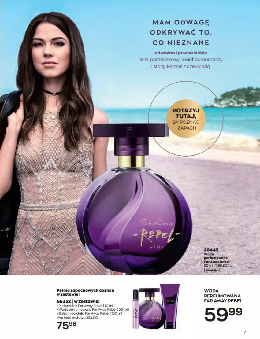 Gazetka promocyjna Avon - Katalog Avon 9/2022 kampania wrzesień - ważna 01.09 do 30.09.2022 - strona 7 - produkty: Fa, Likier, Perfum, Por, Woda, Woda perfumowana