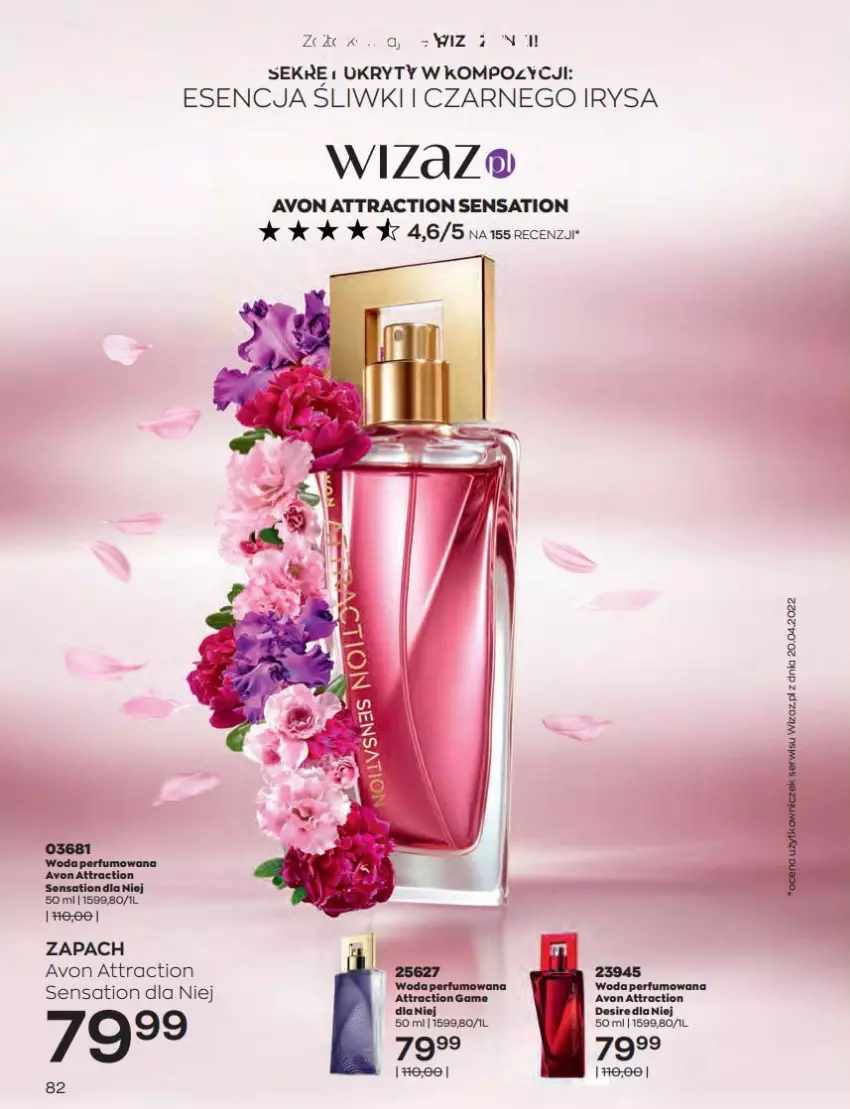 Gazetka promocyjna Avon - Katalog Avon 9/2022 kampania wrzesień - ważna 01.09 do 30.09.2022 - strona 82 - produkty: Sati