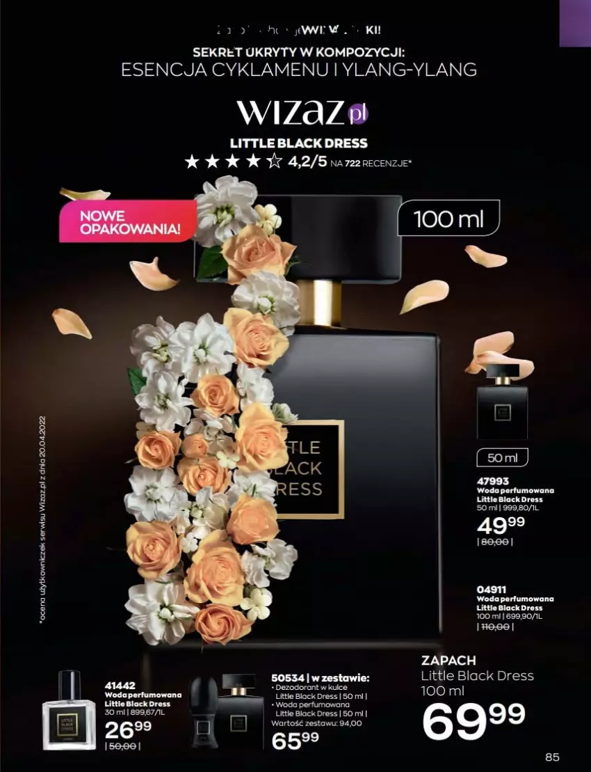 Gazetka promocyjna Avon - Katalog Avon 9/2022 kampania wrzesień - ważna 01.09 do 30.09.2022 - strona 85 - produkty: Cyklamen, Dres, Kret, Lack, Ser, Woda