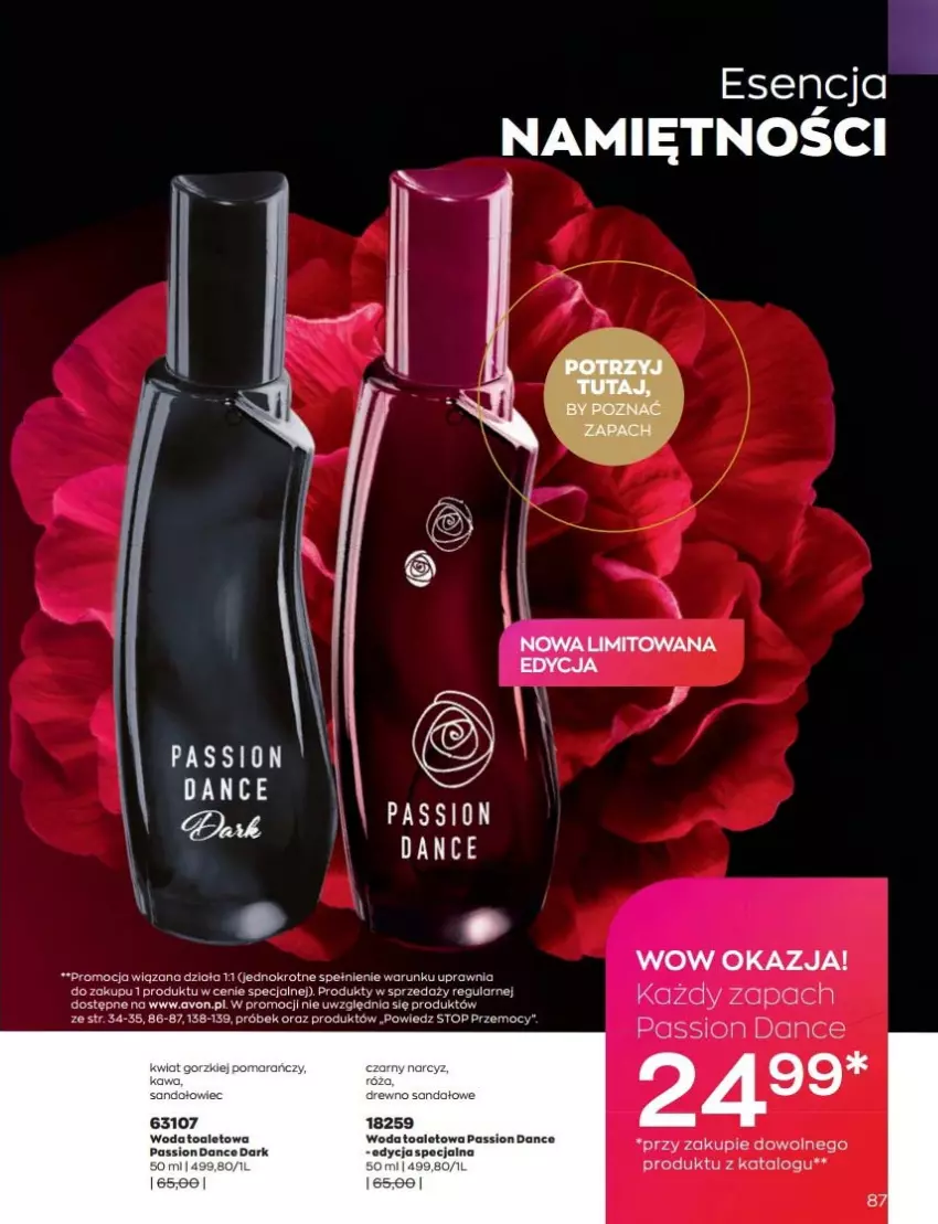 Gazetka promocyjna Avon - Katalog Avon 9/2022 kampania wrzesień - ważna 01.09 do 30.09.2022 - strona 87 - produkty: Fa, Top, Woda, Woda toaletowa