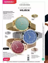 Gazetka promocyjna Avon - Katalog Avon 9/2022 kampania wrzesień - Gazetka - ważna od 30.09 do 30.09.2022 - strona 142 - produkty: Zegarek, Top, Por, Gin, Cynk, Pasek, Zegar, Bateria