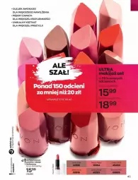 Gazetka promocyjna Avon - Katalog Avon 9/2022 kampania wrzesień - Gazetka - ważna od 30.09 do 30.09.2022 - strona 45 - produkty: Inka, Szminka, Olej, Fa