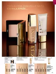 Gazetka promocyjna Avon - Katalog Avon 9/2022 kampania wrzesień - Gazetka - ważna od 30.09 do 30.09.2022 - strona 55 - produkty: Gin, Podkład matujący, Puder prasowany, Puder, Podkład, LG, Fa
