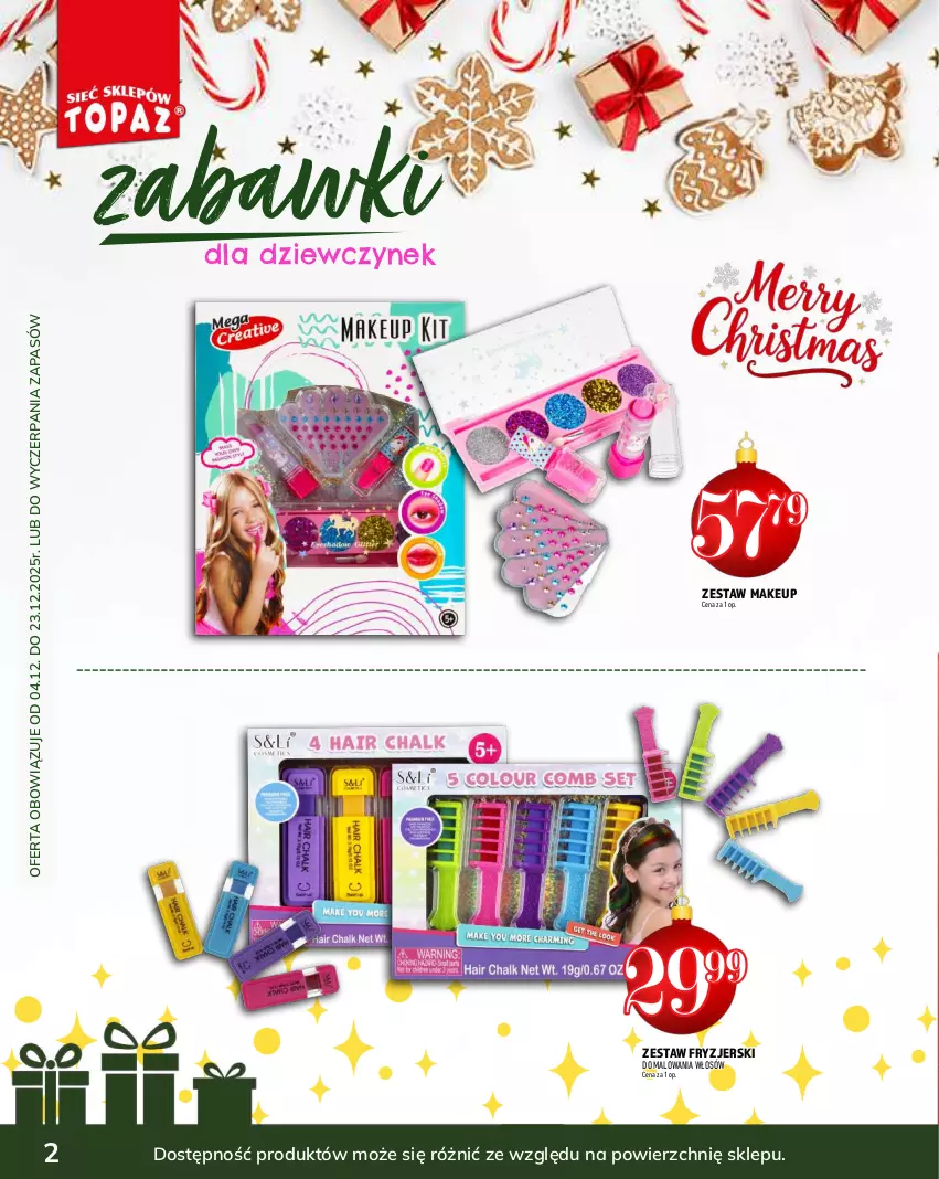 Gazetka promocyjna Topaz - Gazetka - ważna 04.12 do 31.12.2025 - strona 2