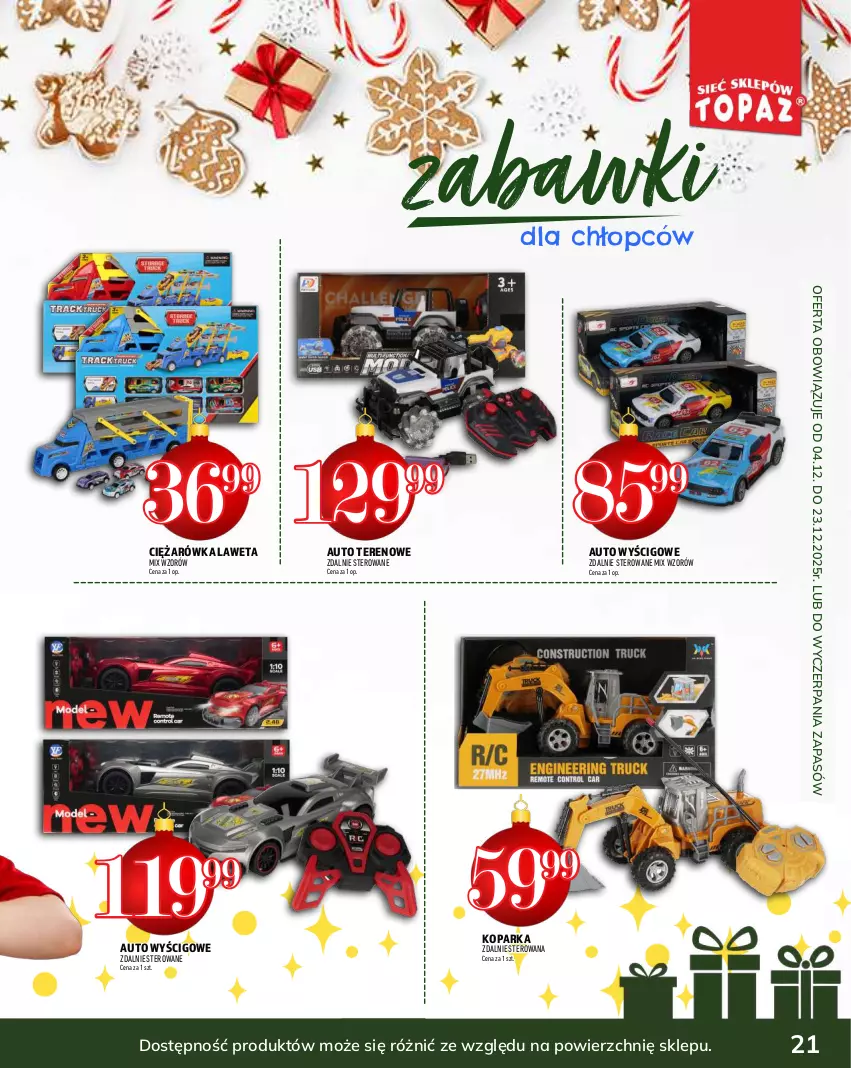 Gazetka promocyjna Topaz - Gazetka - ważna 04.12 do 31.12.2025 - strona 21 - produkty: Parka