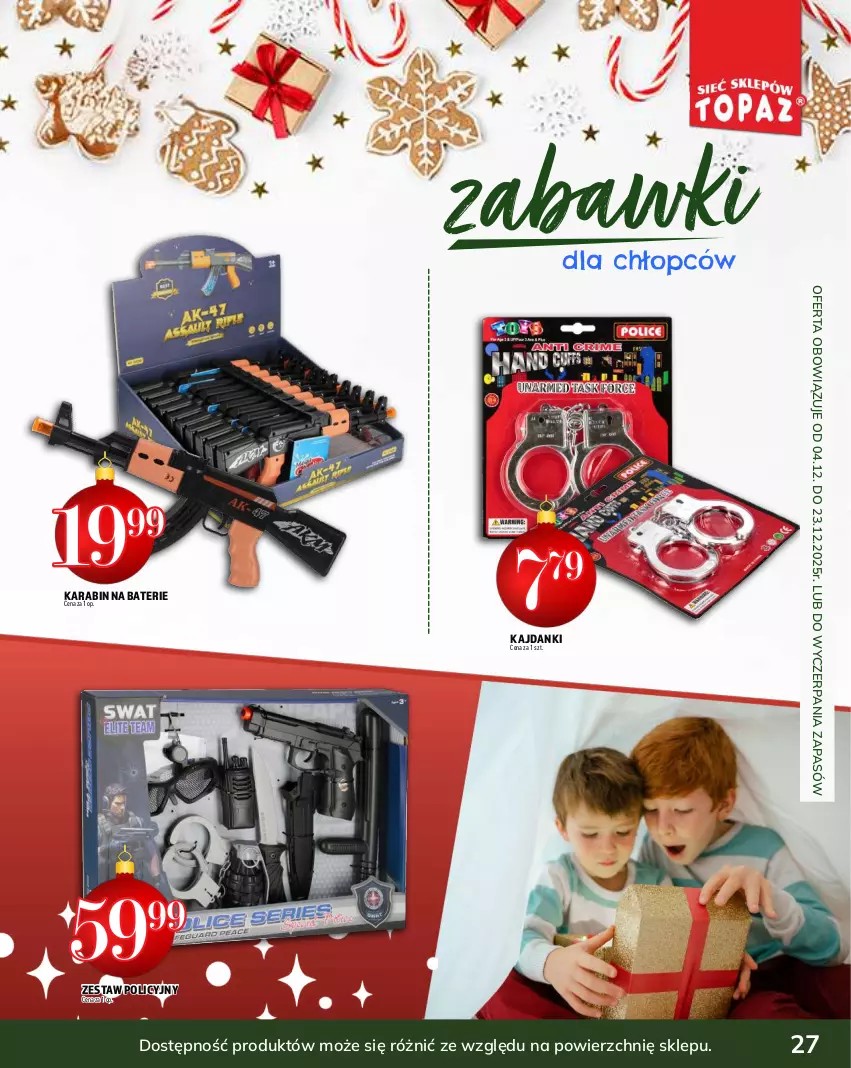 Gazetka promocyjna Topaz - Gazetka - ważna 04.12 do 31.12.2025 - strona 27