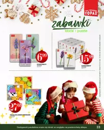 Gazetka promocyjna Topaz - Gazetka - Gazetka - ważna od 31.12 do 31.12.2025 - strona 33 - produkty: Układanka, Puzzle, Klocki