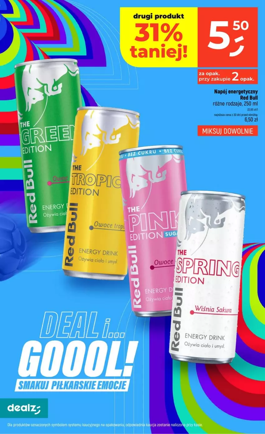 Gazetka promocyjna Dealz - NOWA GAZETKA - ważna 03.06 do 10.06.2026 - strona 10 - produkty: Napój, Napój energetyczny, Red Bull