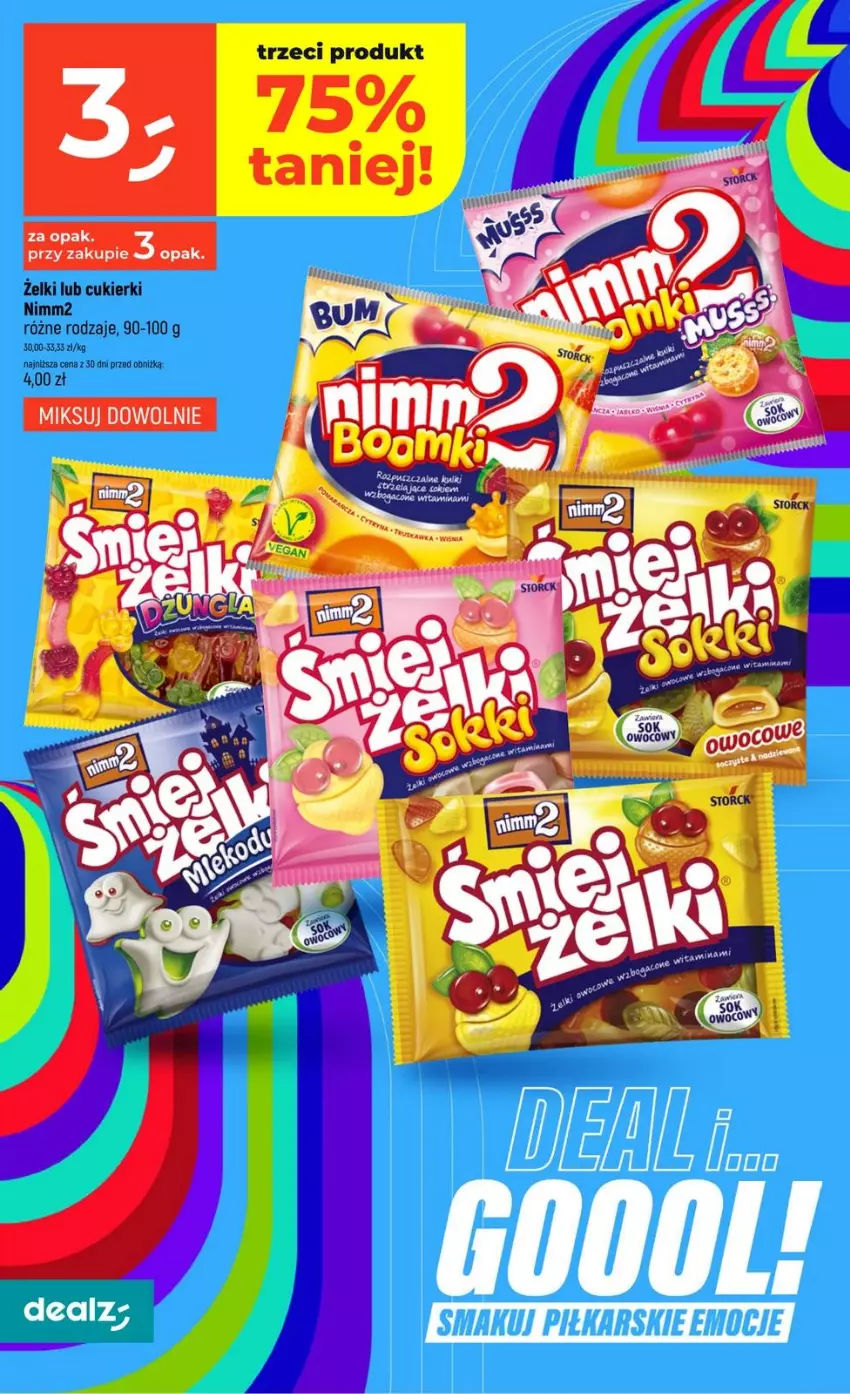 Gazetka promocyjna Dealz - NOWA GAZETKA - ważna 03.06 do 10.06.2026 - strona 14 - produkty: Cukier, Cukierki, Nimm2