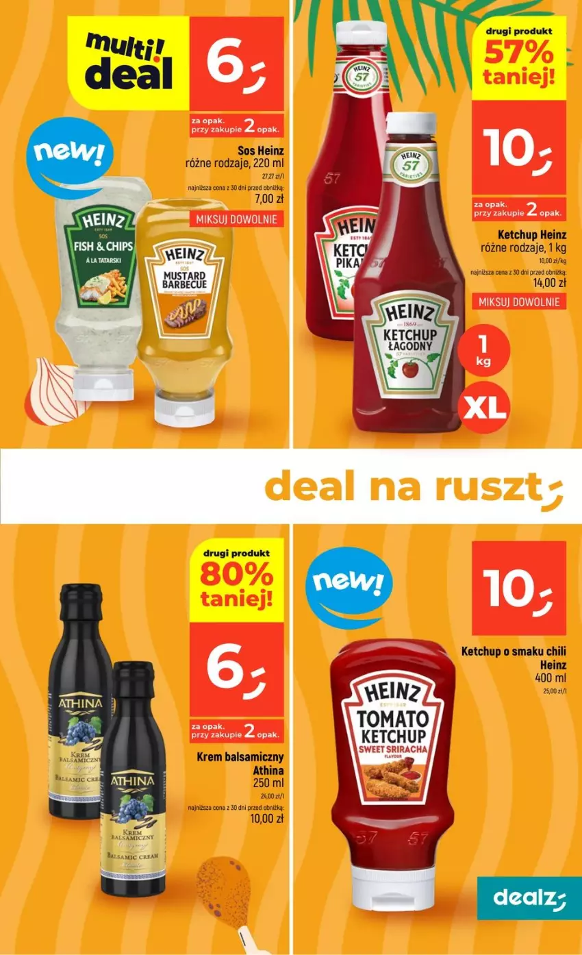 Gazetka promocyjna Dealz - NOWA GAZETKA - ważna 03.06 do 10.06.2026 - strona 21 - produkty: Heinz, Ketchup, Sos