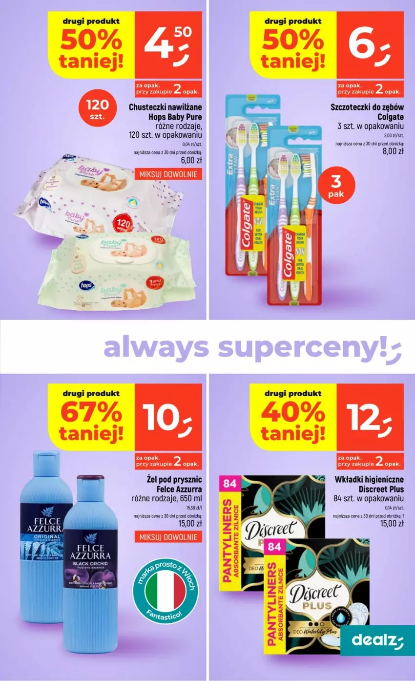 Gazetka promocyjna Dealz - NOWA GAZETKA - ważna 03.06 do 10.06.2026 - strona 29 - produkty: Chusteczki, Colgate, Discreet, LG, Pur, Wkładki