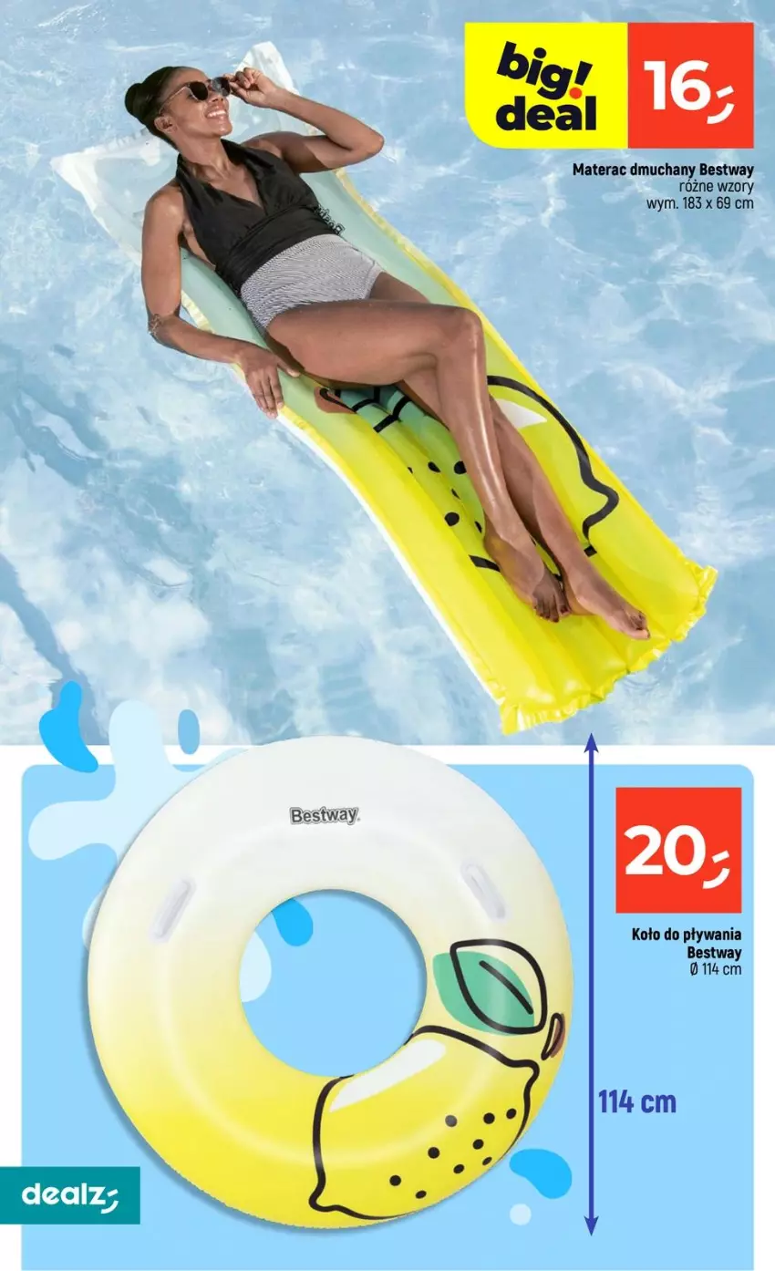 Gazetka promocyjna Dealz - NOWA GAZETKA - ważna 03.06 do 10.06.2026 - strona 38 - produkty: Materac, Materac dmuchany, Tera