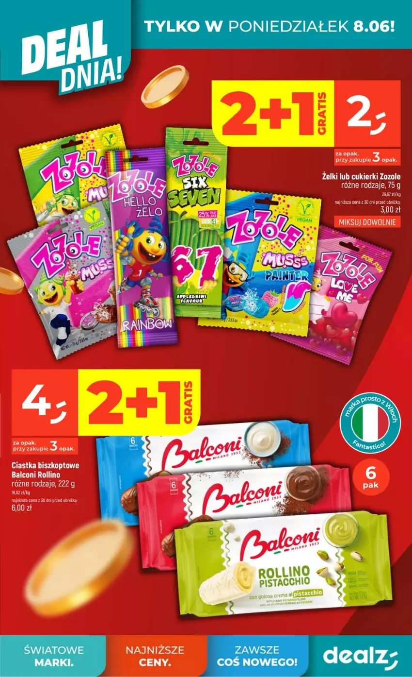 Gazetka promocyjna Dealz - NOWA GAZETKA - ważna 03.06 do 10.06.2026 - strona 5 - produkty: Cukier, Cukierki