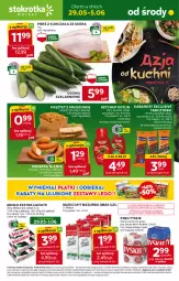 Gazetka promocyjna Stokrotka - Market - Gazetka - ważna od 05.06 do 05.06.2024 - strona 1 - produkty: Piwa, Piwo, Kurczak, Ketchup, Gra, Pasztet, Tyskie, Tarczyński, Kotlin, Kabanos, Masło, Kiełbasa, Mleko, Kiełbasa śląska, HP