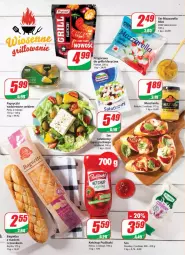 Gazetka promocyjna Dino - Gazetka - Gazetka - ważna od 26.04 do 26.04.2022 - strona 8 - produkty: Mozzarella, Ketchup, Prymat, Sos, Ser, Mus, Sałat, Bagietka, Papryczki nadziewane, Pudliszki, Grill, Heinz, Musztarda