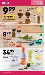 Gazetka promocyjna Biedronka - Gazetka - ważna od 01.07 do 01.07.2023 - strona 23 - produkty: Top, Noż, Nożyczki, Pojemnik, Tarka, Przyprawy, Wyciskarka