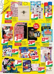 Gazetka promocyjna Dino - Gazetka - Gazetka - ważna od 10.08 do 10.08.2021 - strona 20 - produkty: Frozen, Długopis, Flamastry, Klej, Piórnik, Pamiętnik