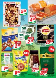Gazetka promocyjna Dino - Gazetka - Gazetka - ważna od 10.08 do 10.08.2021 - strona 4 - produkty: HiPP, Earl Grey, Ciastka, Kawa rozpuszczalna, Ryż, Kawa ziarnista, Kawa, Tago, LANA, Lipton, Jacobs, Herbata