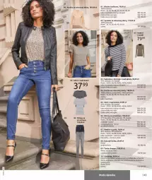 Gazetka promocyjna Bonprix - Nowy rok, nowy look! - Gazetka - ważna od 04.07 do 04.07.2021 - strona 45 - produkty: Sweter, Kurtka, Chia, Dżinsy, Wełna, Torba, Kolczyki, Moda, Spodnie, Sukienka