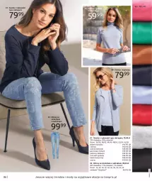 Gazetka promocyjna Bonprix - Nowy rok, nowy look! - Gazetka - ważna od 04.07 do 04.07.2021 - strona 88 - produkty: Sweter, Top, Gra, Granat, Kawa, Dżinsy, Wełna