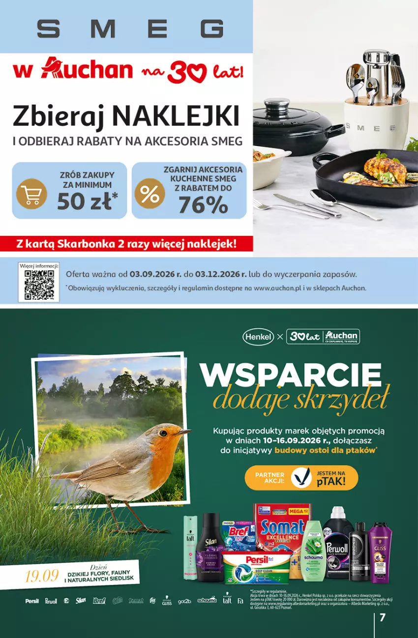 Gazetka promocyjna Auchan - 30 Lat Hipermarket - ważna 10.09 do 16.09.2026 - strona 7 - produkty: Fa, Klej