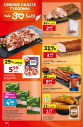 Gazetka promocyjna Auchan - 30 Lat Hipermarket - Gazetka - ważna od 16.09 do 16.09.2026 - strona 20 - produkty: Polędwica, Krakus, Szynka, Boczek, Kabanos, Kiełbasa, Kiełbasa śląska