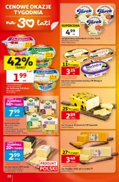 Gazetka promocyjna Auchan - 30 Lat Hipermarket - Gazetka - ważna od 16.09 do 16.09.2026 - strona 22 - produkty: Cheddar, Ser, Kasztelan, Rama, Brie, Ser Kasztelan, Havarti, Serek, Camembert, Ser pleśniowy